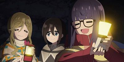 poster de la série 2 avril, camping printanier