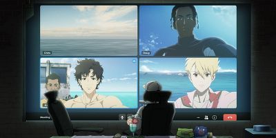 poster de la série Presque bleu