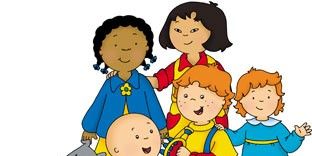 poster de la série Caillou's secret valentine