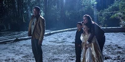 poster de la série La dame en blanc