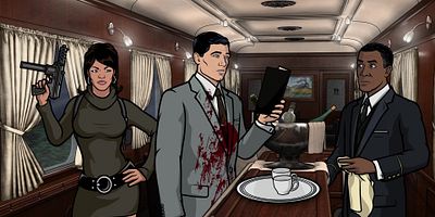 poster de la série Sur les rails