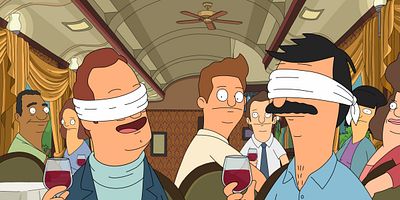 poster de la série Les enfants cambriolent le train