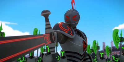 poster de la série Le chevalier noir