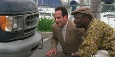 poster de la série Monk et l'homme qui venait d'Afrique