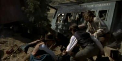 poster de la série Le train fou