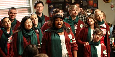 poster de la série A Very Glee Christmas