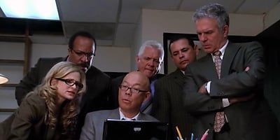 poster de la série Double aveugle