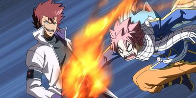poster de la série Un combat aérien : Natsu contre Cobra !