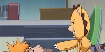 poster de la série Salutations d'un garçon rembourré