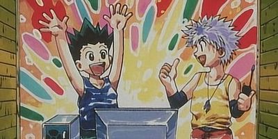 poster de la série Killua X Faire fortune X Site Hunter