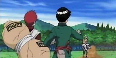 poster de la série Gaara contre Kimimaro