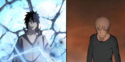 poster de la série Naruto et Sasuke