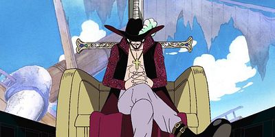 poster de la série Mihawk, "l'Œil de Faucon" ! La défaite de Zoro, le légendaire manieur de sabre