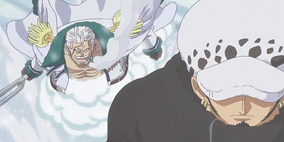 poster de la série Le choc ! Law contre le Vice-Amiral Smoker