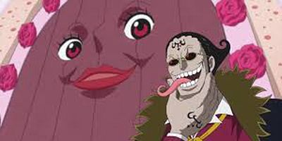 poster de la série Les époux et leurs masques. Sanji et Pudding !