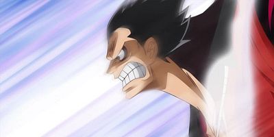 poster de la série Fuir le Goûter. Luffy contre Big Mom !