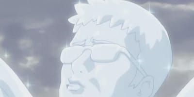 poster de la série Seuls les petits enfants sont excités par la neige / Manger de la glace en hiver est assez inconvenable.