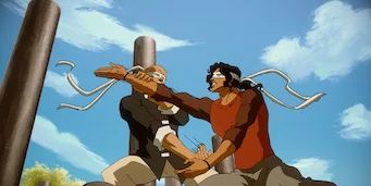 poster de la série À l'aveugle