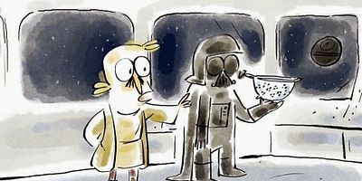 poster de la série La triste vie de Dark Vador