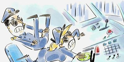 poster de la série Les turbulences