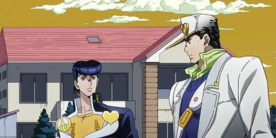 poster de la série Jotaro Kujo rencontre Josuke Higashikata !