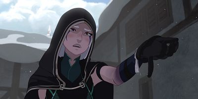 poster de la série La dague et le loup