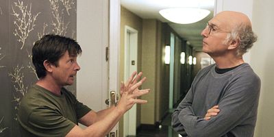 poster de la série Larry contre Michael J Fox