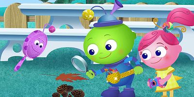 poster de la série Juju's Birdhouse / Arty's Art Car