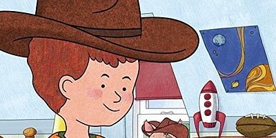 poster de la série Des cow-boys et des jouets / La Mulot-mobile