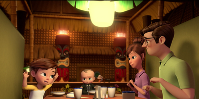 poster de la série Soirée de folie en famille