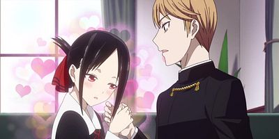 poster de la série Je veux qu'il m'invite au cinéma / Kaguya veut qu'on l'arrête / Kaguya veut manger