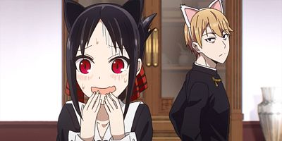 poster de la série Kaguya veut adorer / Le B.D.E. veut faire dire / Kaguya veut recevoir / Shirogane Miyuki veut parler