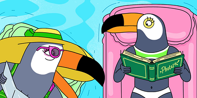 poster de la série Plume & Poils