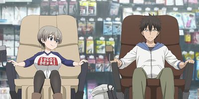 poster de la série Uzaki-chan veut sortir !