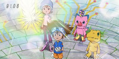 poster de la série Le Digimon sacré