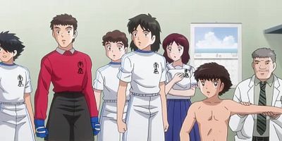 poster de la série Le dénouement du match entre Nankatsu et Hanawa !