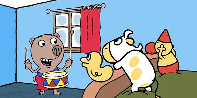 poster de la série Boum boum bada boum