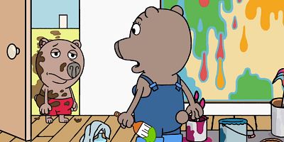 poster de la série Petit Cochon