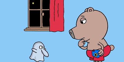 poster de la série Attention fantôme