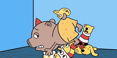 poster de la série Ah, la poisse