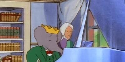 poster de la série Babar pianiste