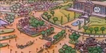 poster de la série Babar fait le singe