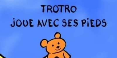 poster de la série Trotro joue avec ses pieds