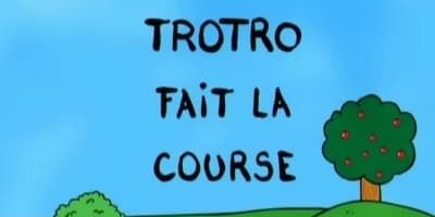 poster de la série Trotro fait la course