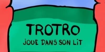 poster de la série Trotro joue dans son lit