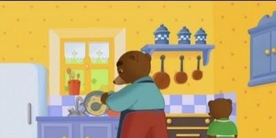 poster de la série Petit Ours Brun fait des crêpes