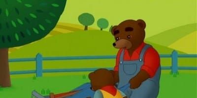 poster de la série Petit Ours Brun jardine