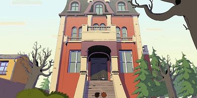 poster de la série La maison hantée
