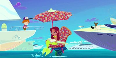 poster de la série La sirène aux petits soins
