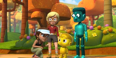 poster de la série Les vacances, ça nous botte / Les robots des bois